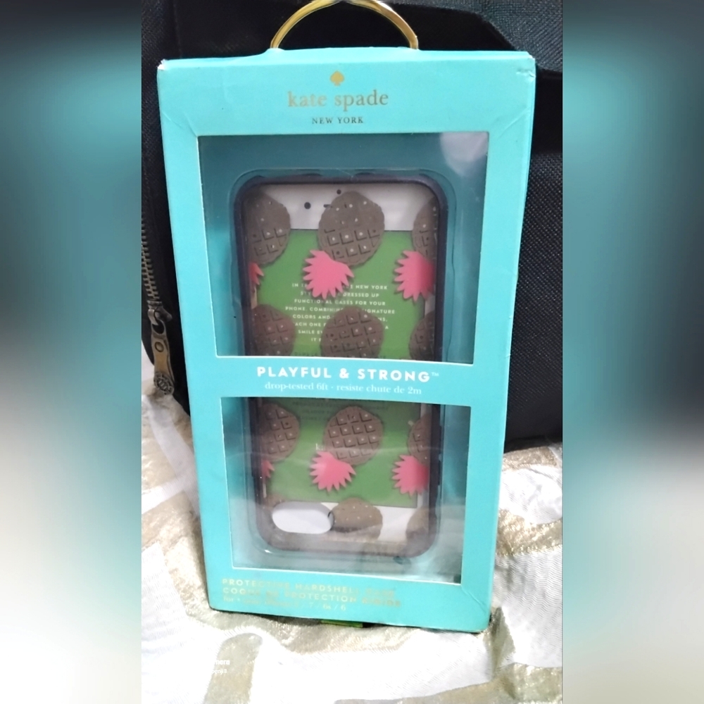 Kate spade hardshell case 4 iPhone 7, 6, 6s +